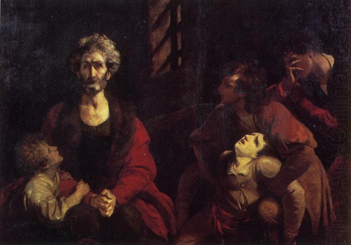 Ugolino and His Children, Sir Joshua Reynolds